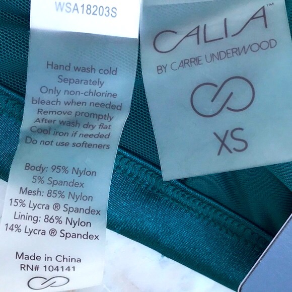 NWT CALIA by Carrie Underwood Lattice Front Top - Picture 7 of 8